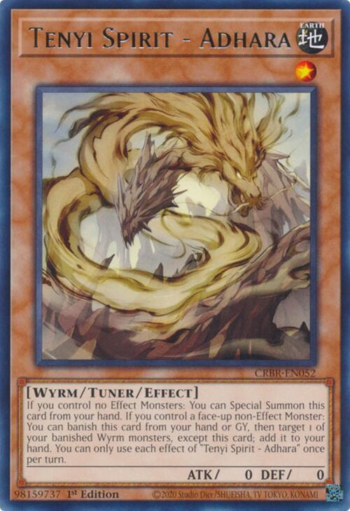 Tenyi Spirit - Adhara - CRBR-EN052 - Rare - 1st Edition
